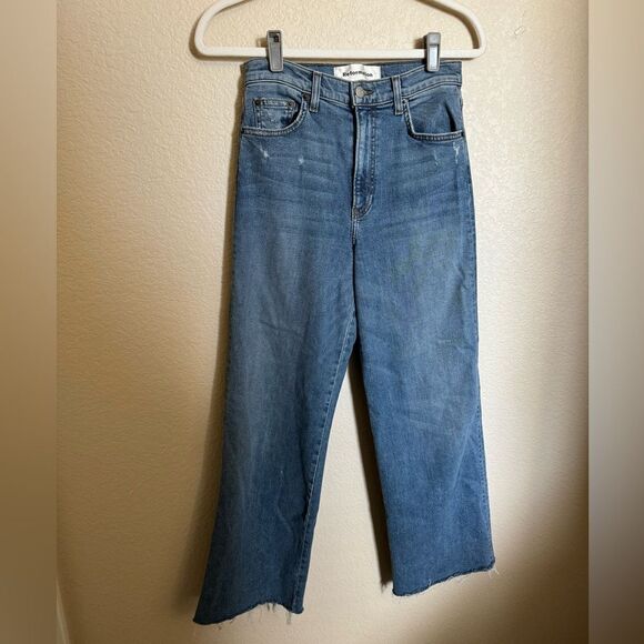Reformation Stretch Flood Jean Size 26 in Catalina Wash‎ High Rise - Picture 2 of 8